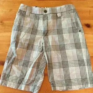 Boys size 10 Shaun White Shorts plaid